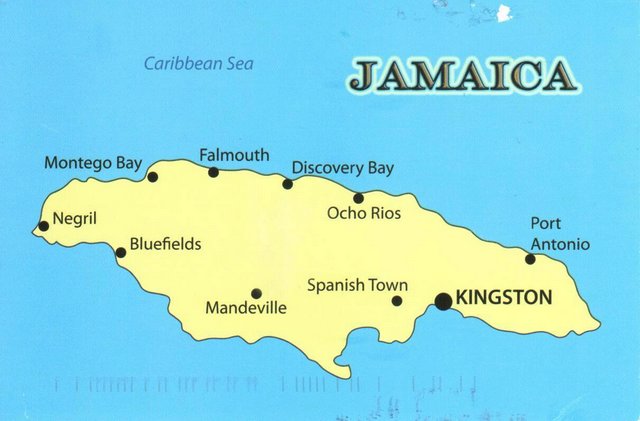 kingston carte jamaique - Image