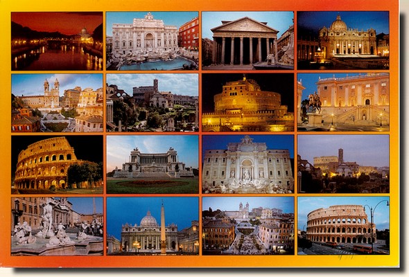 Une carte postale de Salernes - Italie (2010-09-13)