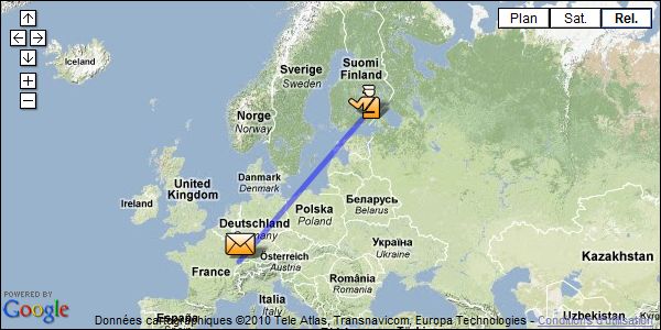 postcard finland