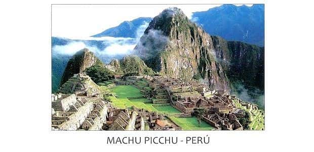 A postcard from Machu Picchu