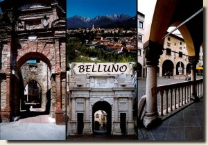 Une carte postale de Belluno (Eliane)