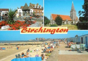 Une carte postale de Birchington (Frau)