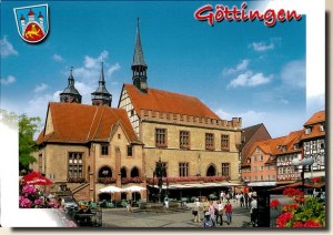 Une carte postale de Gottingen (Julia)