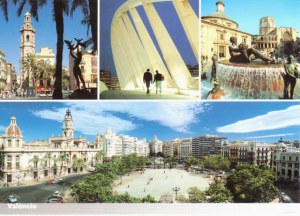 Une carte postale de Valence (Andrea)