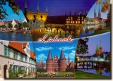 Une carte postale de Lubeck (Grit)