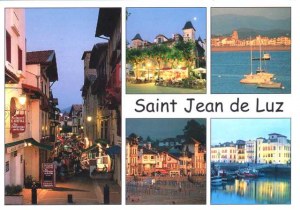 Une carte postale de Saint Jean de Luz (Sabine)