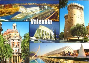 Une carte postale de Valence (Ninon)