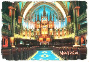 Une carte postale de Montreal (Alice)