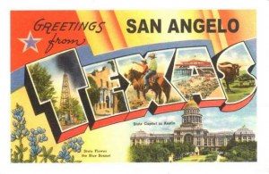 Une carte postale de San Angelo (Klara)