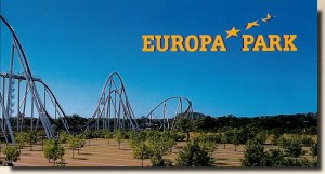 Une carte postale d'Europa Park (Mickey la souris)