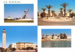 Une carte postale de Le Kram (Mahdi)