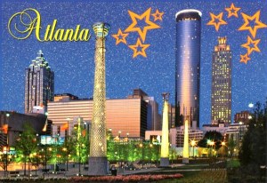 Une carte postale de Atlanta (Kristen)