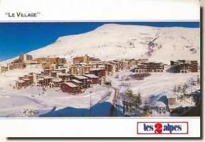 Une carte postale des Deux Alpes (Fabrice Lalloz)