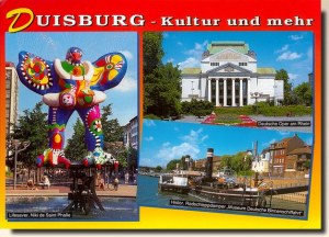 Une carte postale de Duisbourg (Tanja)
