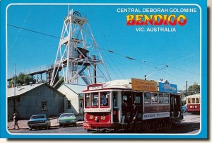 Une carte postale de Bendigo (Shane)