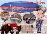 Une carte postale de Saint-Tropez