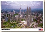 Une carte postale de Kuala Lumpur (Shana)