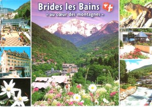 Une carte postale de Brides les Bains (Corinne)
