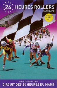 Une carte postale du Mans (La tribu roller)