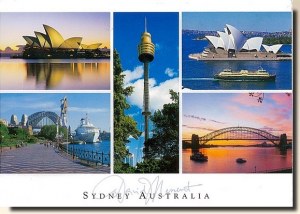 Une carte postale de Sidney (Perrine)