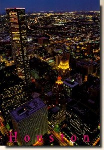 Uen carte postale de Houston (Beth)