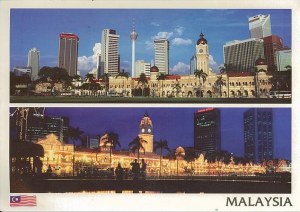 Une carte postale de Perak (Dani)