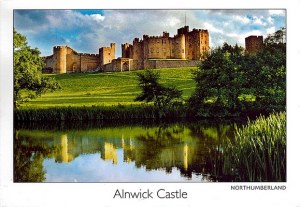 Une carte postale d'Alnwick (Sandrine, Rémi et Pascal)