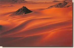 Une carte postale du desert de l'Aïr, en provenance de Stafa (Amon)