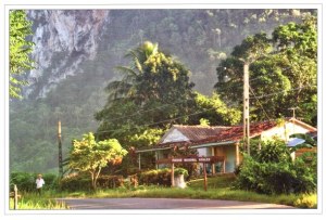 Une carte postale de Viñales (Virginie, Michel et Louis)