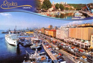 Une carte postale de Rijeka (Dragan)