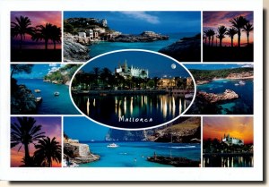 Une carte postale de Majorque (Delphine et Dom)