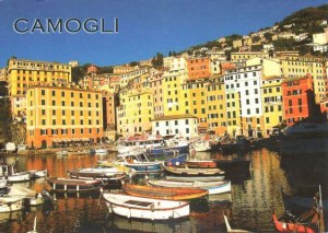 Une carte postale de Camogli (Julia)