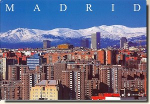 Une carte postale de Madrid (Fabienne)