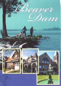 Une carte postale de Beaver Dam (Suzanne)