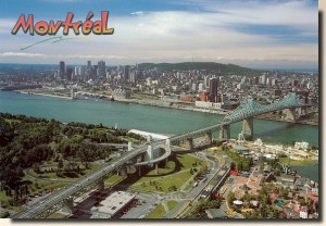 Une carte postale de Montréal (Louise)