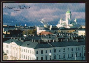 Une carte postale d'Helsinki