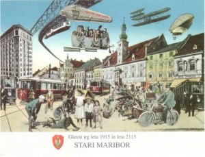 Une carte postale de Maribor (Jerneja)