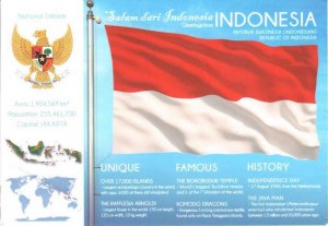 Une carte postale de Palembang (Ahmad)