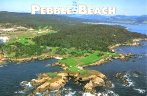 A postcard from Pebble Beach, CA (Francesca)