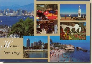 A postcard from San Diego, CA (Sue)