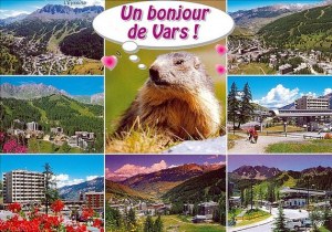 A postcard from Vars Les Claux (Laura et Marie-Ange)