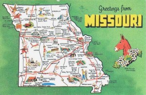 A postcard from Jefferson City, MI (Ted)