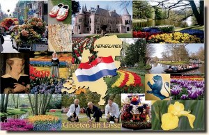 A postcard from Lisse (Raymond)